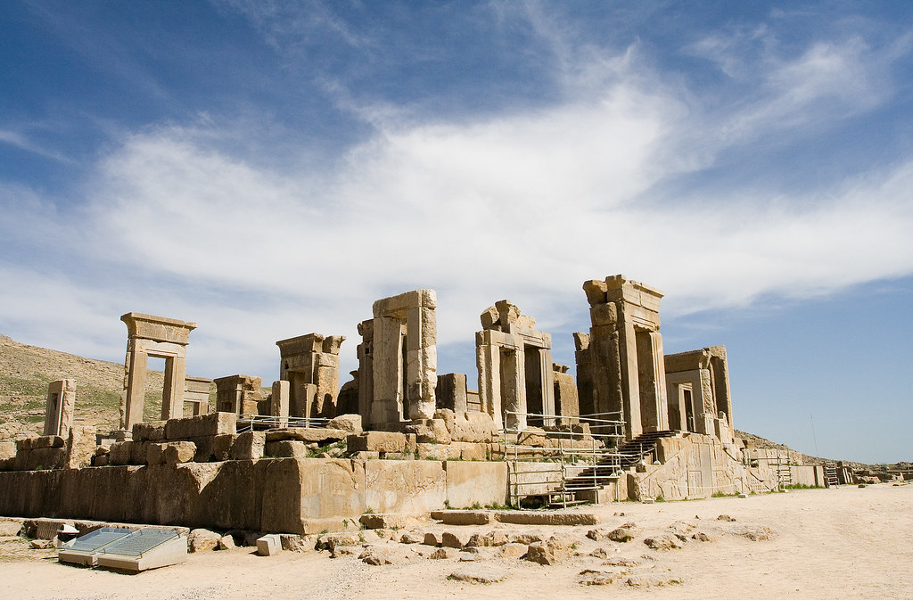 Ruins of Persepolis, the ancient Persian capital — the prophetic fault line of Daniel 8